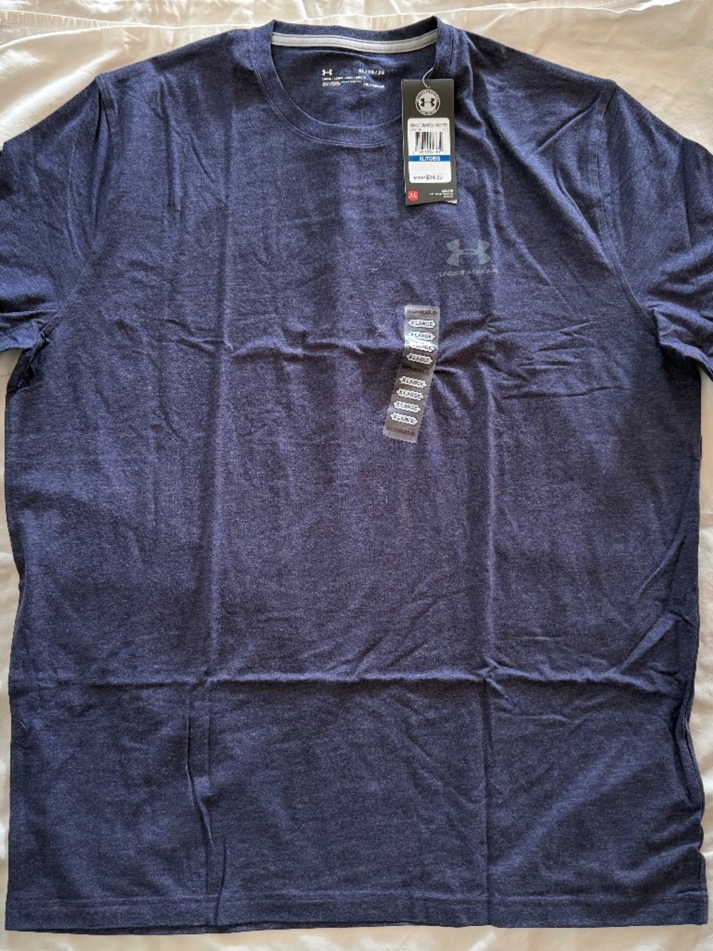 Under Armour Mens Heat Gear T-shirt, XL, Brand new with tags